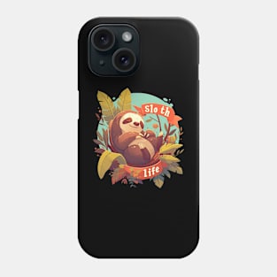 sloth life Phone Case