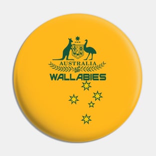 Australia Wallabies Rugby Fan Memorabilia Pin