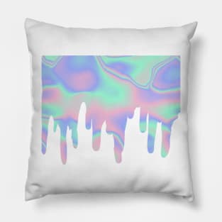 Dripping colors Pillow