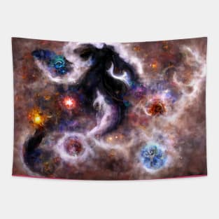 Celestial Symphony: A Captivating Abstract Galactic Nebula Tapestry