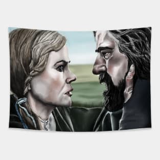 The Northman - Queen Gudrún & Fjölnir (Nicole Kidman & Claes Bang) Tapestry