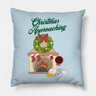 Christmas Approaching Pillow