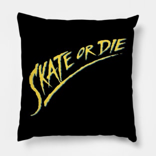 Skate or Die 8 Bit Game Pillow