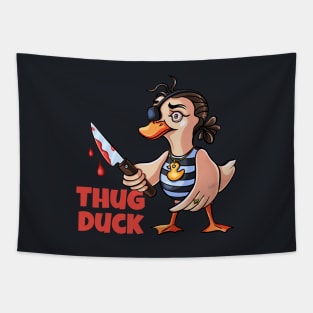 Thug Duck Tapestry