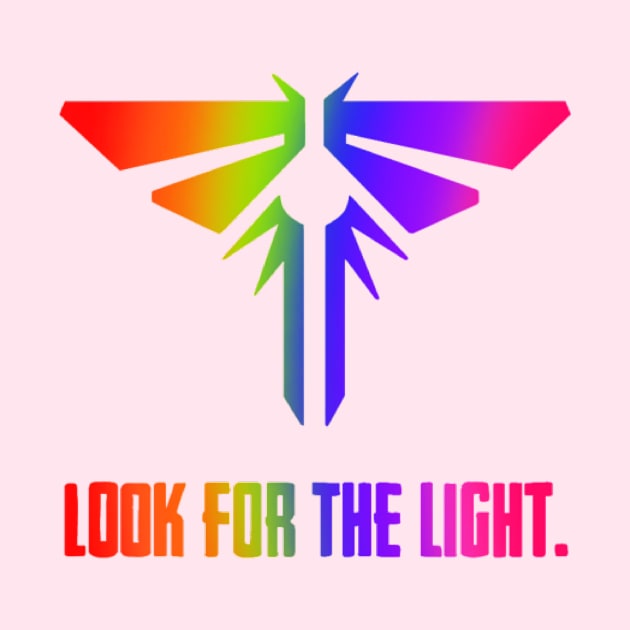 TLOU - Fireflies rainbow design by Basicallyimbored