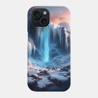 Iced Waterfalls Phone Case