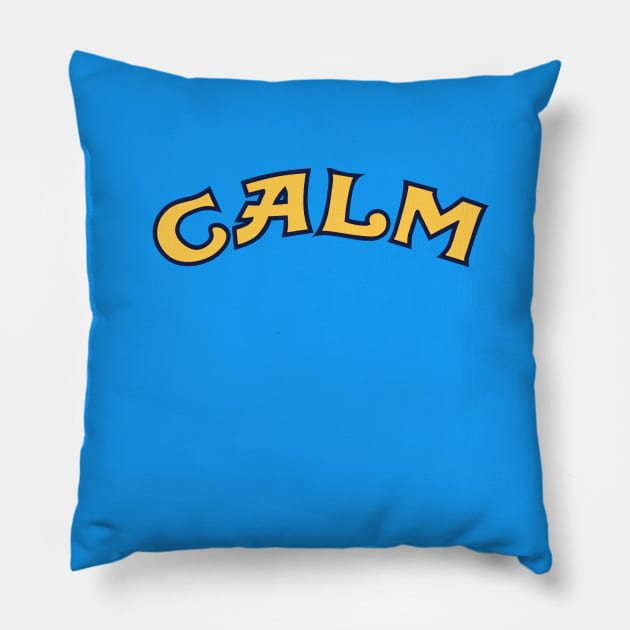calm Pillow by ezioman