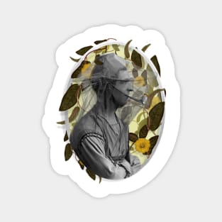 The Beekeeper. Digital Collage Magnet