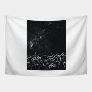 Cacti under stars Tapestry