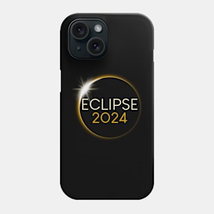 Total Solar Eclipse 2024 Phone Case