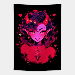 Devilish Love Tapestry