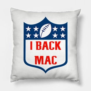 I Back Mac support QB1 Pillow
