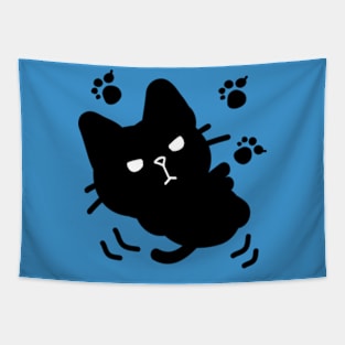 Cute black kitty Tapestry