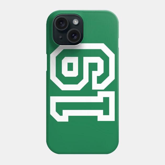 Sports Shirt #19 (white letters) Phone Case by One Stop Sports