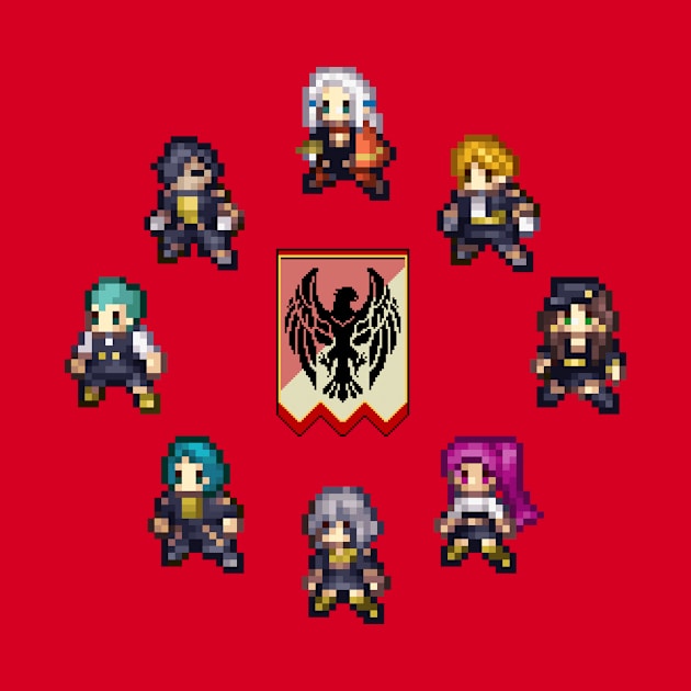 Black Eagles 8 bits by urufangu