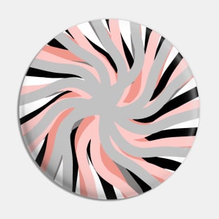 Geometric. vane. pink. white. grey. colorful. abstract. Pin