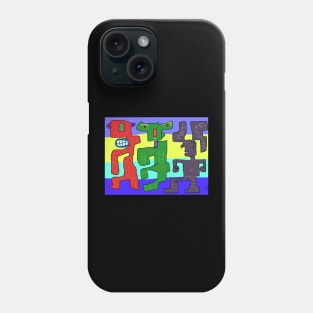 Dancing Aliens Phone Case