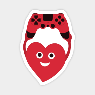 Gamer Heart Magnet