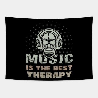 Music is the Best Therapy Tapestry