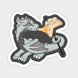 Toasty Dragon Baby Magnet