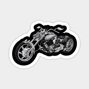 Dragon motorcycle Magnet