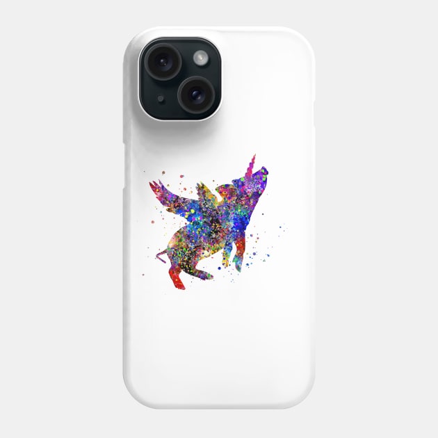 Flying pig Phone Case by RosaliArt