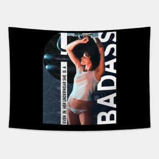 Badass For Ever - Vintage Movie Collection Tapestry