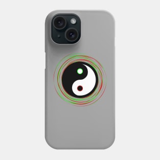 Yin and Yang Spiral Phone Case