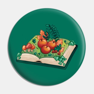 Forest book Pin