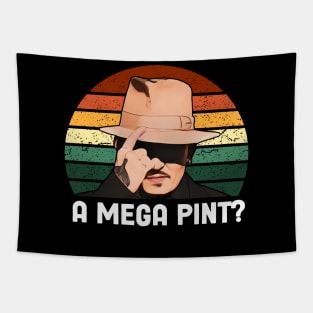 A Mega Pint Johnny Depp Tapestry