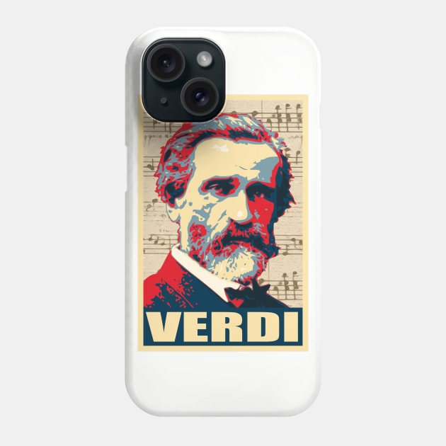 Giuseppe Verdi Phone Case by Nerd_art