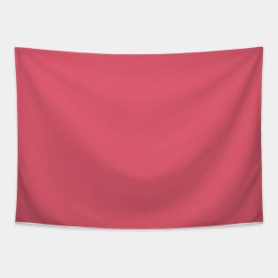 Solid Guava Orange Pink Monochrome Minimal Design Tapestry