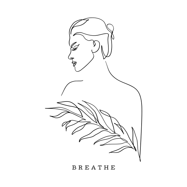 Breathe by Printable Muse