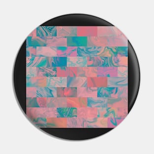 Marble mosaic Pin