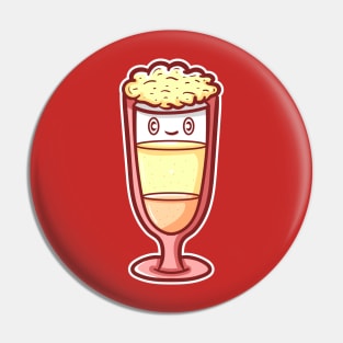 Milkshake cute kawaii Pin