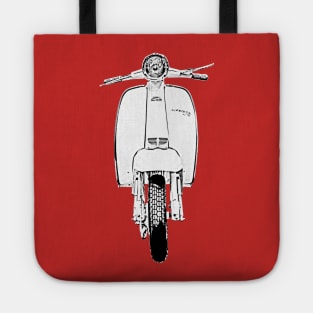 Classic 1960s Lambretta TV200 scooter Tote