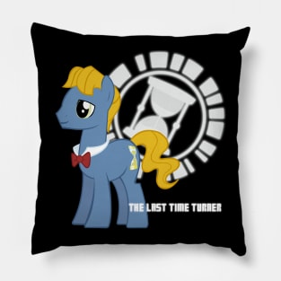 The Last Time Turner - (The 5th Doctor Whooves) Pillow