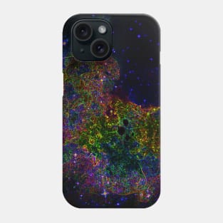 Black Panther Art - Glowing Edges 391 Phone Case