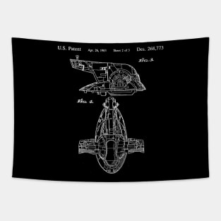 Slave One Patent Tapestry