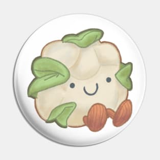 silly little cauliflower guy Pin