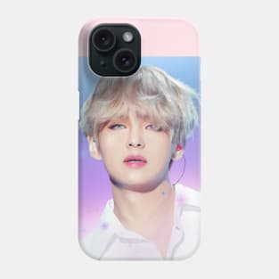 Bts Tae painting effect (blue and pink eyes) - BTS Army kpop gift BT21 Phone Case
