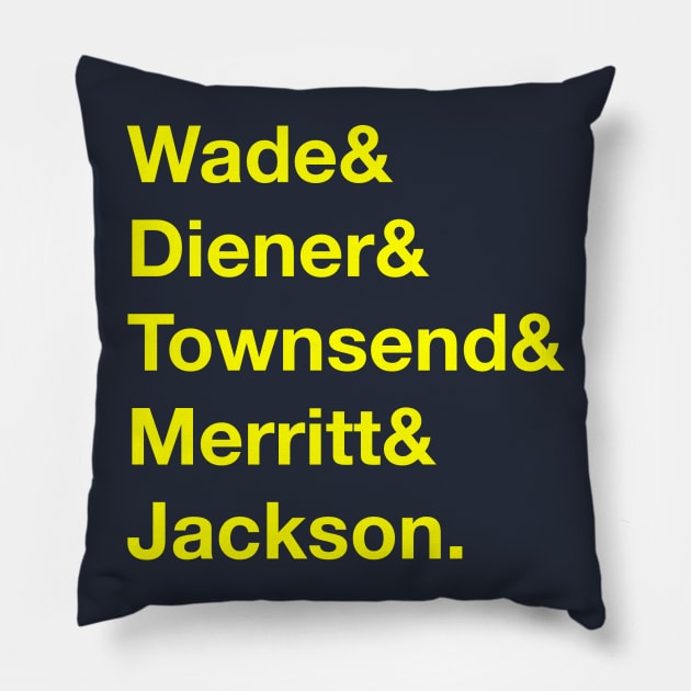 Marquette Basketball 2003 Pillow by gomarquette