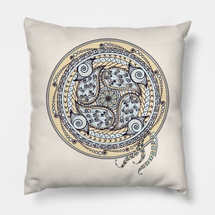 Paisley Balance Mandala Pillow