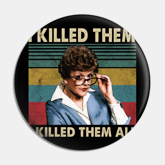 Vintage I Killed Them I Killed Them All Pin by salsiant