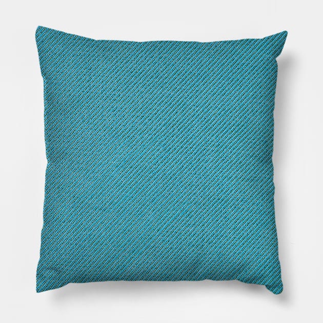 Solid Turquoise Blue Pillow by NewburyBoutique