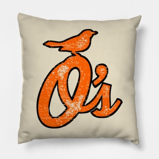 Vintage O’s with Oriole Pillow