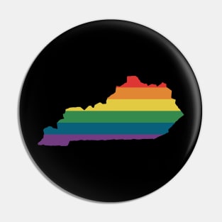 Kentucky State Rainbow Pin