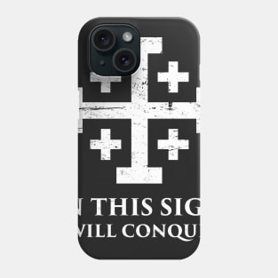 In Hoc Signo Vinces | Knights Templar Crusader Cross Phone Case