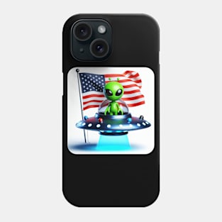 Little Green Men - Alien #18 Phone Case