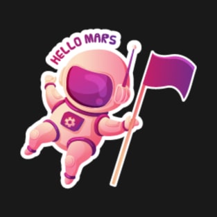 hello mars sticker T-Shirt